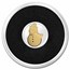 Palau 1/2 gram Gold $1 Snowman Shaped Coin