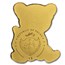 Palau 1/2 gram Gold $1 Tiny Tiger