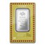 PAMP 1 oz Silver Diwali Lakshmi & Peacocks Bar (In Assay)