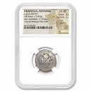 Pamphylia Aspendos AR Stater Wrestlers (325-250 BC) Ch XF NGC