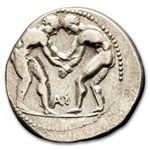 Pamphylia, Aspendus AR Stater (380-330 BC) Ch VF
