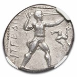 Pamphylia Aspendus Stater Ch-XF NGC (4th-3rd Century BC)