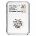 Pamphylia Aspendus Stater Ch-XF NGC (4th-3rd Century BC)