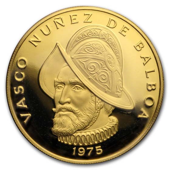 Panama Proof Gold 100 Balboas (1975-1977) Panama Proof Gold 100 Balboas (1975-1977)