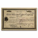 Parrot Silver and Copper Company Stock Certificate