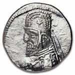 Parthian Empire AR Drachm Mithradates II (121-91 BC) AU