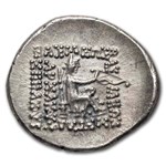 Parthian Empire AR Drachm Mithradates II (121-91 BC) XF