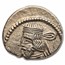 Parthian Empire Silver Drachm Mithradates V (128-147 BC) VF