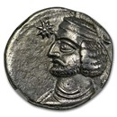 Parthian Empire Silver Drachm Orodes II (57-38 BC) VF NGC