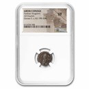 Parthian Empire Silver Drachm Osroes II (190-208 AD) VF NGC