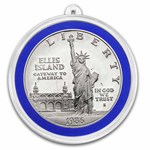 Patriotic Silver Ornament Set - 5 Patriotic Commems