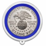 Patriotic Silver Ornament Set - 5 Patriotic Commems