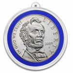 Patriotic Silver Ornament Set - 5 Patriotic Commems