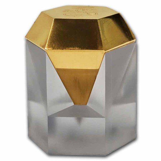 Peanuts® 75th Anniversary 7.5 oz Gold Diamond Shaped Piece Peanuts® 75th Anniversary 7.5 oz Gold Diamond Shaped Piece