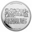 Peanuts® Baseball - Woodstock at Bat 1 oz Silver Proof