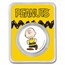 Peanuts® Charlie Brown 1 oz Colorized Silver Round