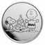 Peanuts® Charlie Brown & Snoopy Christmas 1 oz Silver in TEP