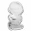 Peanuts® Colorized Charlie Brown Shaped 1 oz Silver