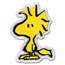 Peanuts® Colorized Woodstock Shaped 1 oz Silver
