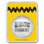 Peanuts® Franklin 1 oz Colorized Silver Round in TEP