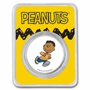 Peanuts® Franklin 1 oz Colorized Silver Round in TEP