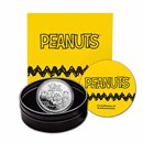 Peanuts® Great Pumpkin 55th Anniversary 1 oz Ag Proof w/Tin & COA