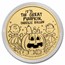 Peanuts® Great Pumpkin 55th Anniversary 1 oz Au Round w/Tin & COA