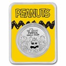 Peanuts® Great Pumpkin 55th Anniversary 1 oz Silver in TEP