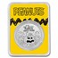 Peanuts® Great Pumpkin 55th Anniversary 1 oz Silver in TEP