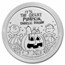 Peanuts® Great Pumpkin 55th Anniversary 1 oz Silver Round