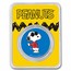 Peanuts® Joe Cool 50th Anniversary 1 oz Colorized Silver
