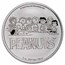 Peanuts® Kite-Eating Tree 1 oz Colorized Silver