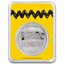 Peanuts® Kite-Eating Tree 1 oz Colorized Silver