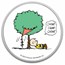 Peanuts® Kite-Eating Tree 1 oz Colorized Silver