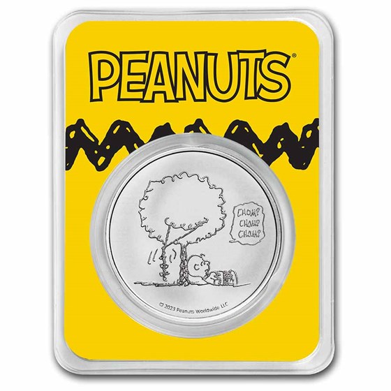 Peanuts® Kite-Eating Tree 1 oz Silver in TEP