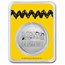 Peanuts® Lucy Pulls the Football 1 oz Silver in TEP