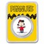 Peanuts® Lucy Van Pelt 1 oz Colorized Silver Round