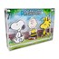 Peanuts® Set of 3 Character Shaped 1 oz Colorized Silver Pieces