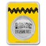 Peanuts® Snoopy 1 oz Colorized Silver Round