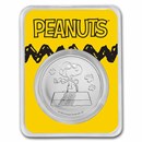 Peanuts® Snoopy Flying Ace 1 oz Silver in TEP