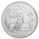 Peanuts® Snoopy Flying Ace 1 oz Silver Round