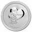 Peanuts® Snoopy Hearts Valentine's Day 1 oz Silver Round