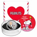 Peanuts® Snoopy Hugs Charlie Brown - Valentine 1 oz Silver Proof