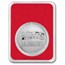Peanuts® Snoopy, Van Pelt & Brown Christmas 1 oz Colorized Silver