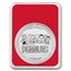 Peanuts® Snoopy & Woodstock Christmas 1 oz Silver in TEP