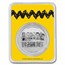 Peanuts® Snoopy & Woodstock Pot-o-Gold 1 oz Colorized Ag Round