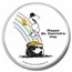 Peanuts® Snoopy & Woodstock Pot-o-Gold 1 oz Colorized Ag Round
