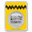 Peanuts® Woodstock 1 oz Colorized Silver Round