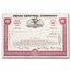 Penn Central Company Stock Certificate (Red)