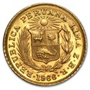 Peru Gold 1/5 Libra AU/BU (Random Dates)
